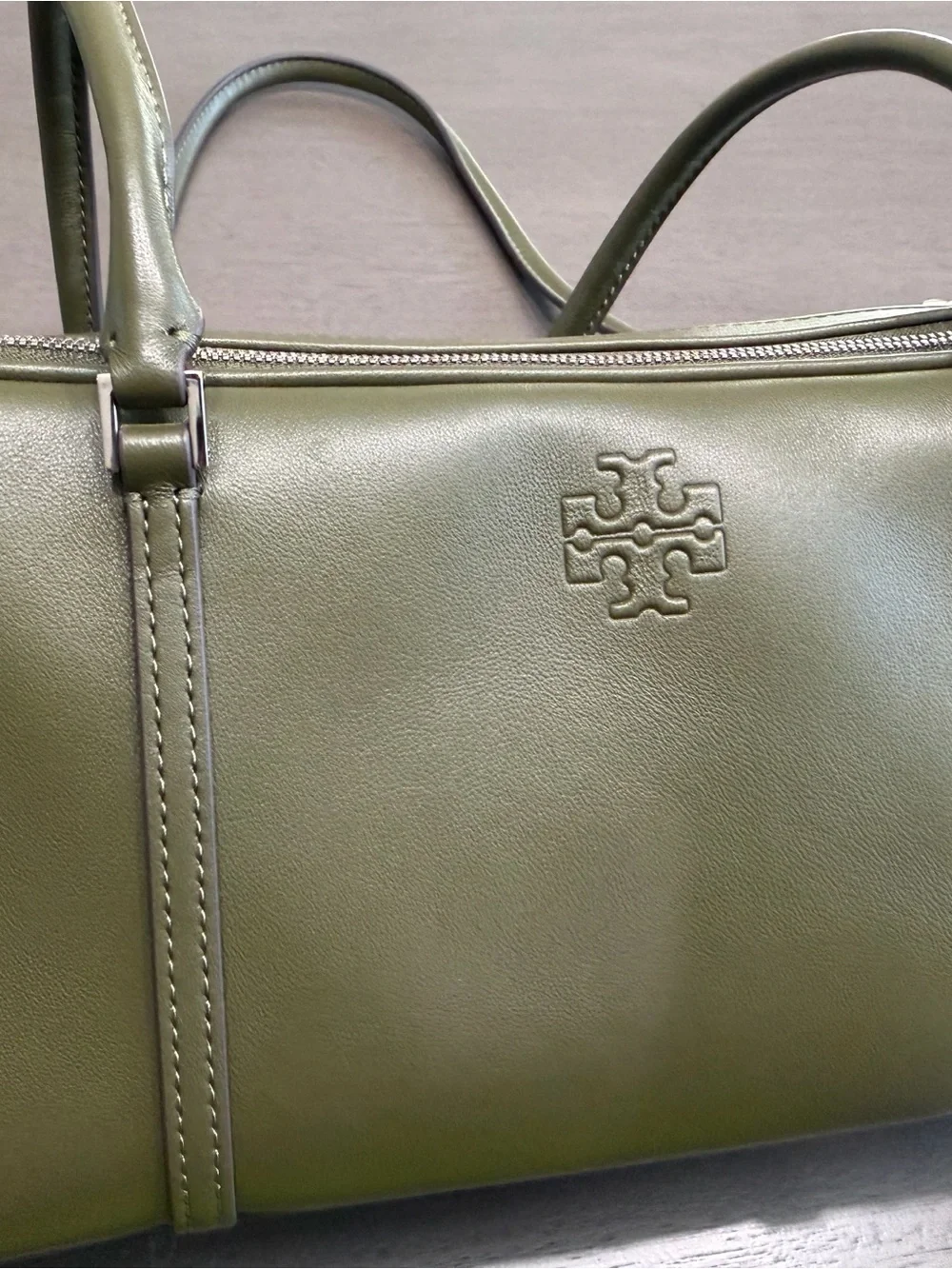 NWT Tory Burch Small Marshmallow satchel